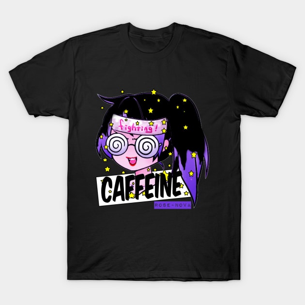 Fighting-Caffeine T-Shirt by AshRose-Nova